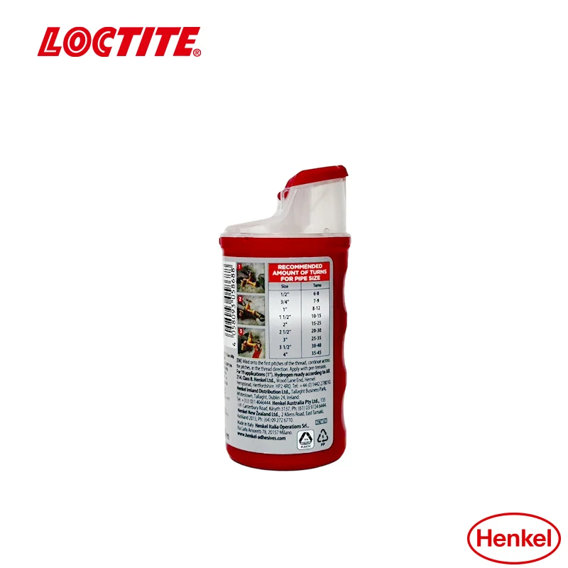 Henkel Loctite55Pipeline magic rope pipeline sealant Drinking water pipe gas gas Natural gas pipeline raw material belt 50m/160m