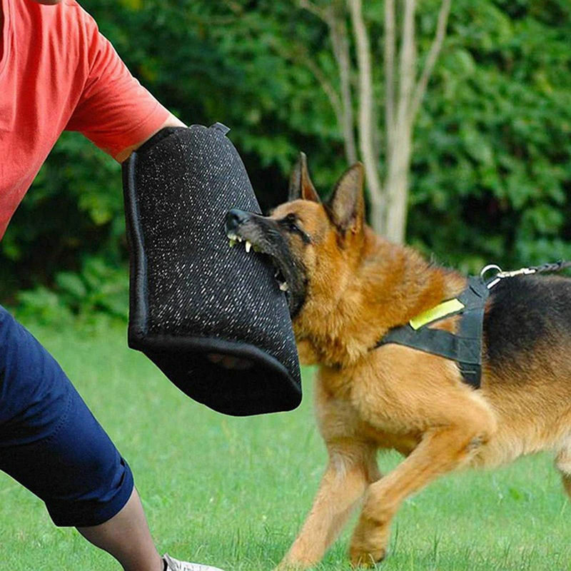 Dog Training Bite Sleeves Pet Training Arm Protection Sleeve Jute Arm Protective Sleeves Dog Training Supplies