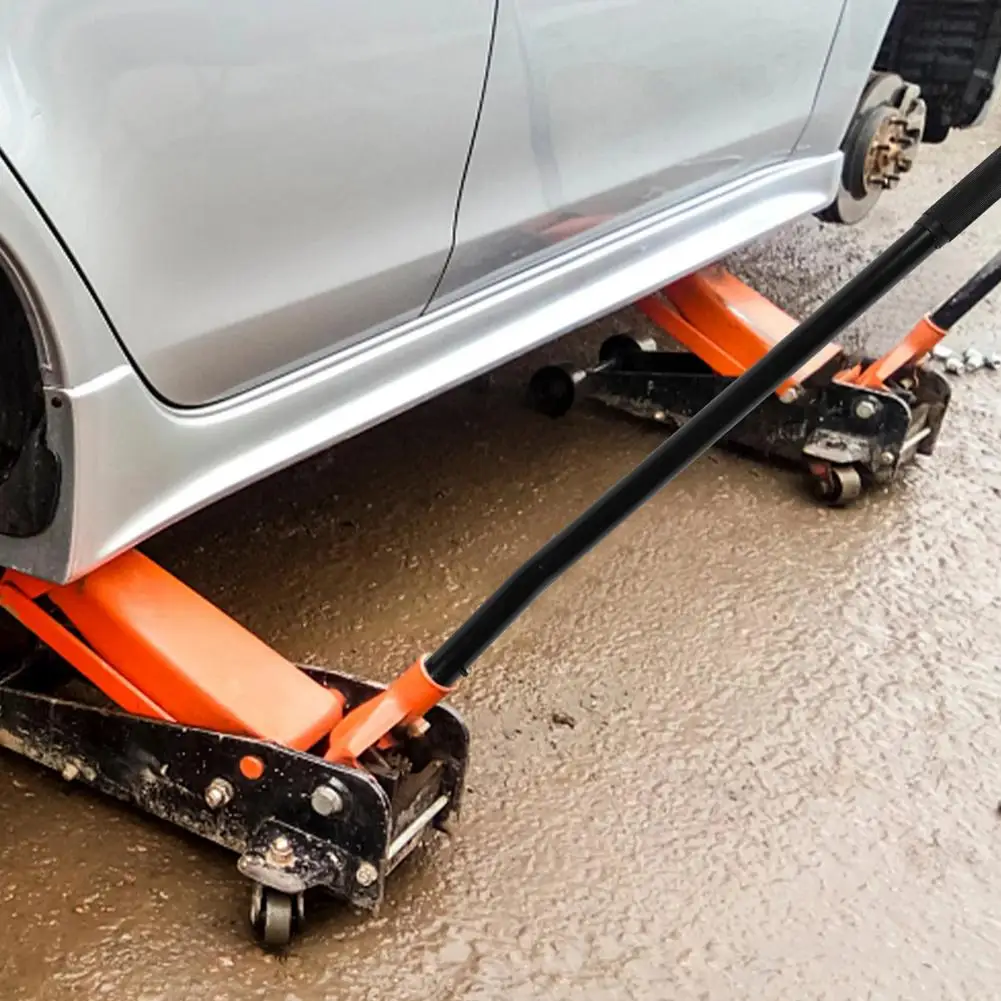 2.5-Ton 50cm Hydraulic Floor Jack Low-Profile Steel Car Lift Hand Pump For Truck SUV Van Roadside Kit Universal Garage Equipment