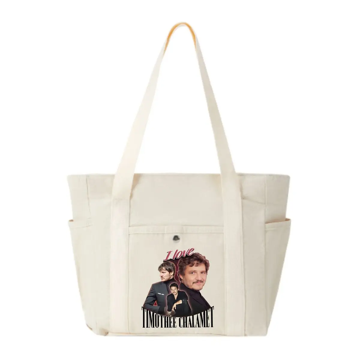 

Холщовые сумки-тоут Chalamet Love Capacity, сумка для переноски на плечо, сумка для покупок