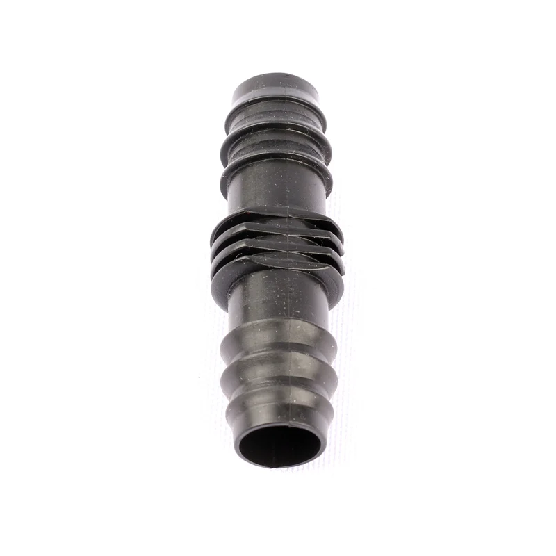 Wholesale 100pcs 16 PE Pipe Fittings Straight-Through Barbed Connector High Quality Greenhouse Drip Irrigation Pipe Connector