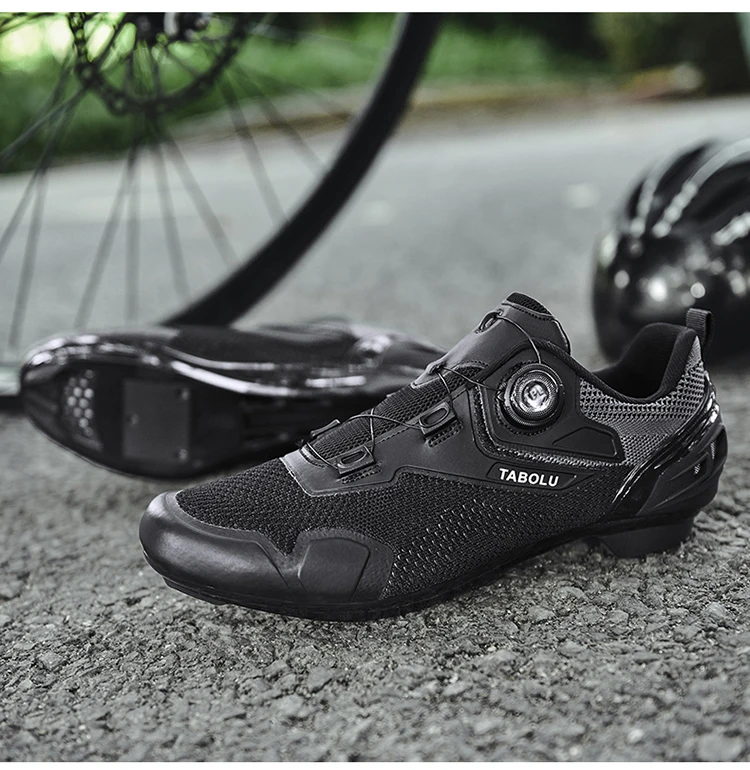 Professionelle MTB Mountainbike-Schuhe für Herren, Atmungsaktive SPD-Rennradschuhe, Damen SPD-Klickschuhe für Radsport – Detail 16