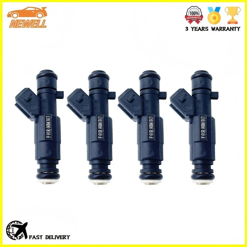 4pcs F01R00M017 Fuel Injector For MG6 1.8l MG3 1.5l MG 350 550 Chery Chery A3 J3 Cielo Eastra A5 BYD F6 1TR 2TR 3RZ 2RZ 1RZ 6AZ