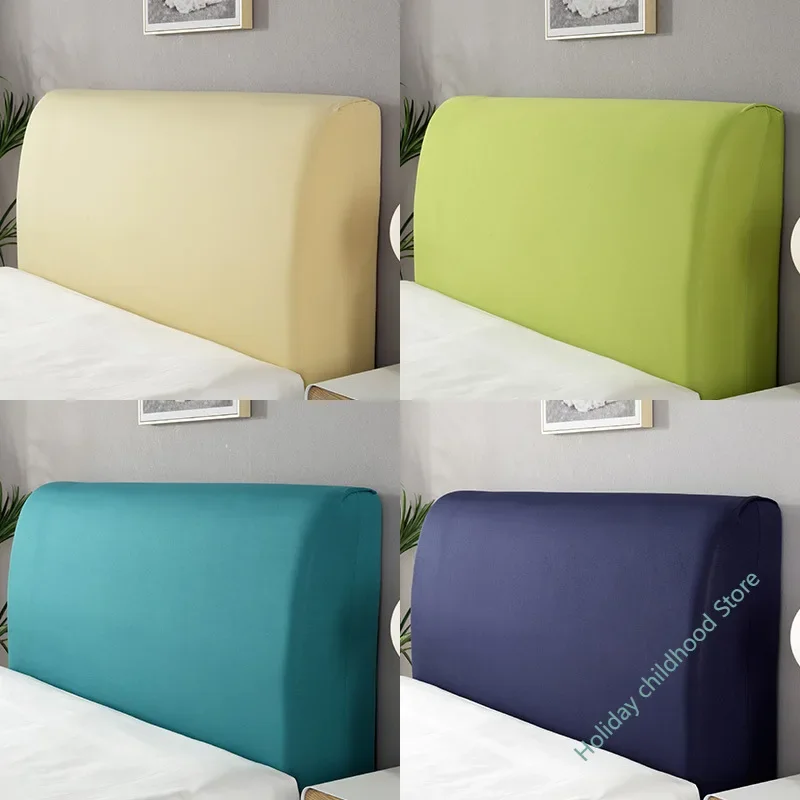 Dustproof Bed Cover, Soft Touch, Headboard Cover, Back Protection, Elastic, All Inclusive, Fashionable, Home Supplies