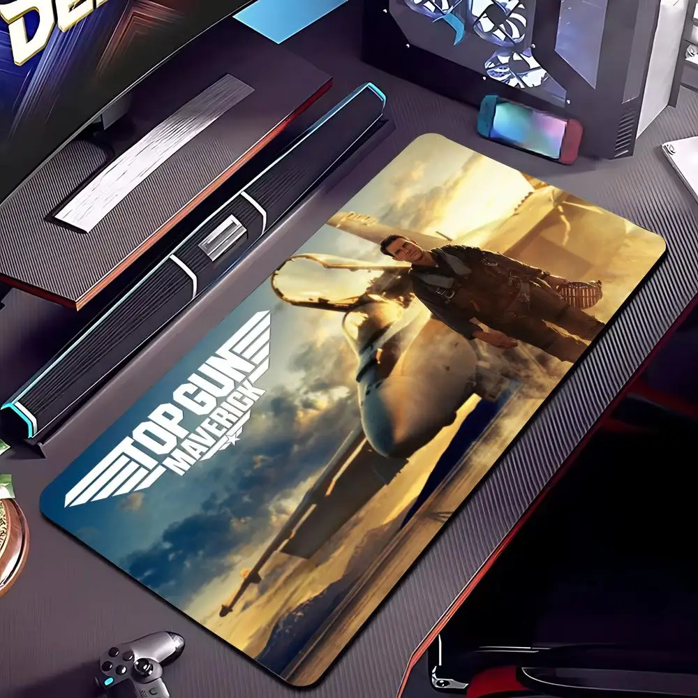 Top Gun Maverick Mouse Pad Large Playmat Gaming Customized Mat XXL Size Gamer Office Mousepad Logo Desk Mat