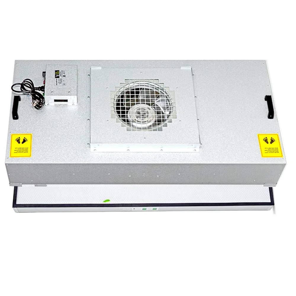 COOFULL Mushroom Laboratory Clean Room 4x2 Laminar Flow FFU Hepa H14 50hz 3 Speed Motor for Manufacturing
