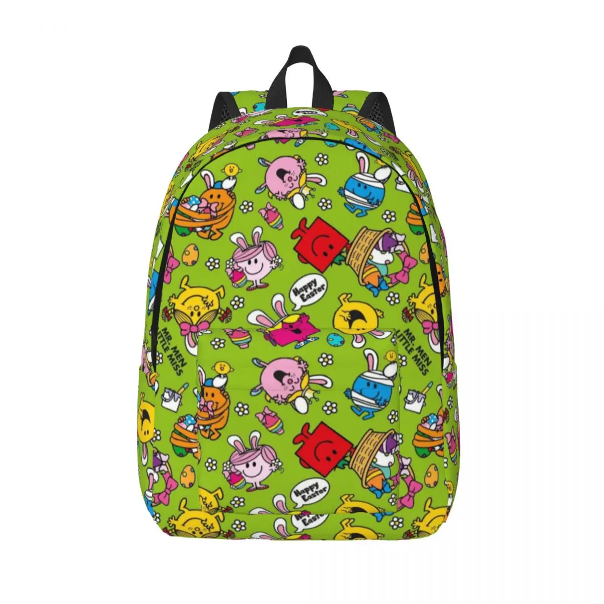 

Модный рюкзак Mr Men Littles с героями мультфильмов Miss, легкий школьный рабочий рюкзак для мужчин и женщин, холщовые сумки для ноутбука и компьютера