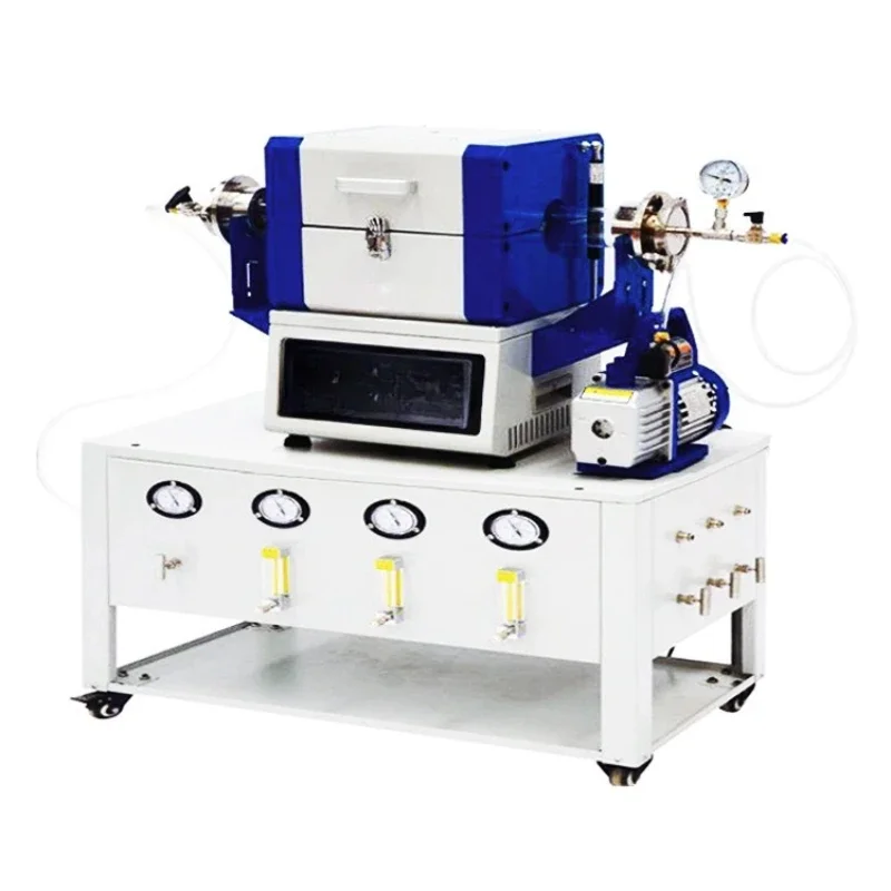 Experimental Furnace Multichannel Gas Vacuum Tube Furnace Integrated Design