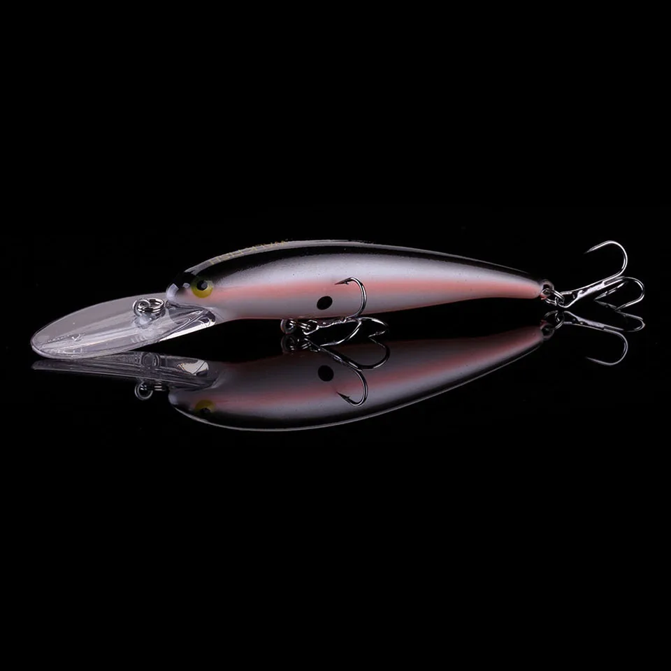 GOBYGO 1PCS Hard Bait 115mm 11.6g Quality Minnow Fishing Lure Crank Wobble Depth 3-4m Best Hooks Fishing Tackle