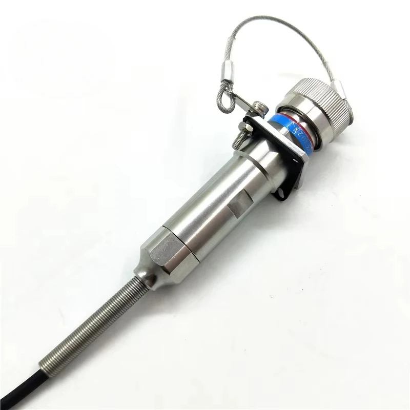 Outdoor Waterproof Armored Male/Female Copper Contact Stainless Steel Housing Fiber Optical Cable Patch Cord