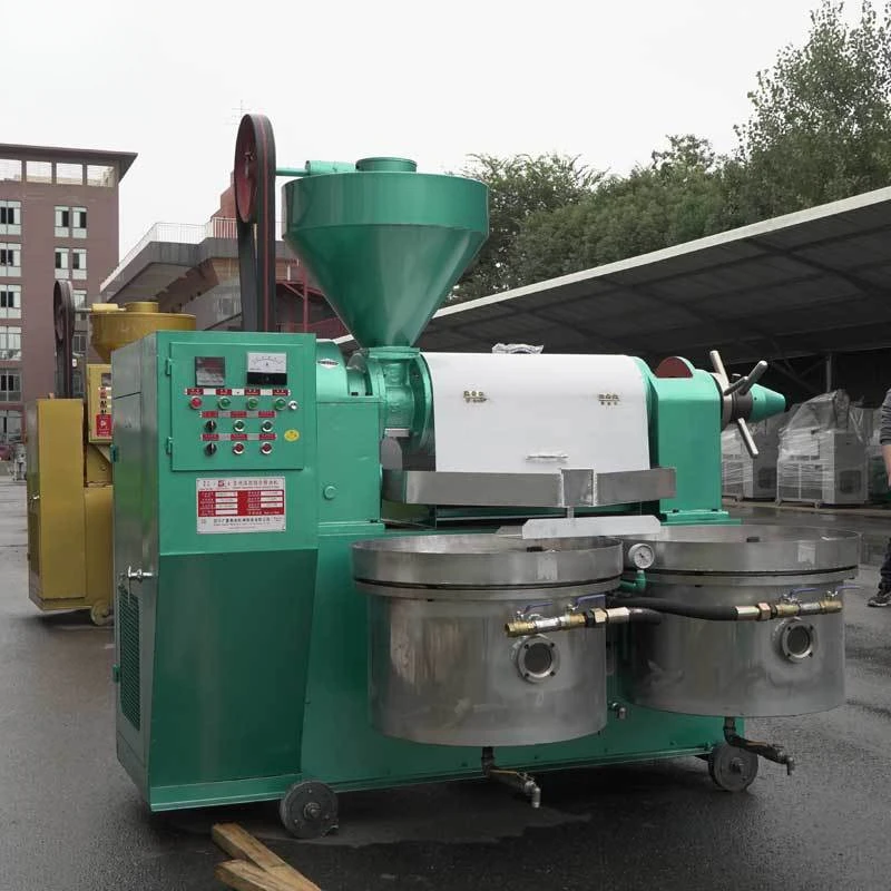 

New Spiral Oil Press Whole Machine Factory No Installation Required Commercial Use Spiral Rapeseed Oil Press