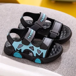 Summer Children's Sandals Casual Soft Sole Beach Shoes Fashion Boys Non-slip Sports Sandals Kids Shoes for Girls Flat Sandals