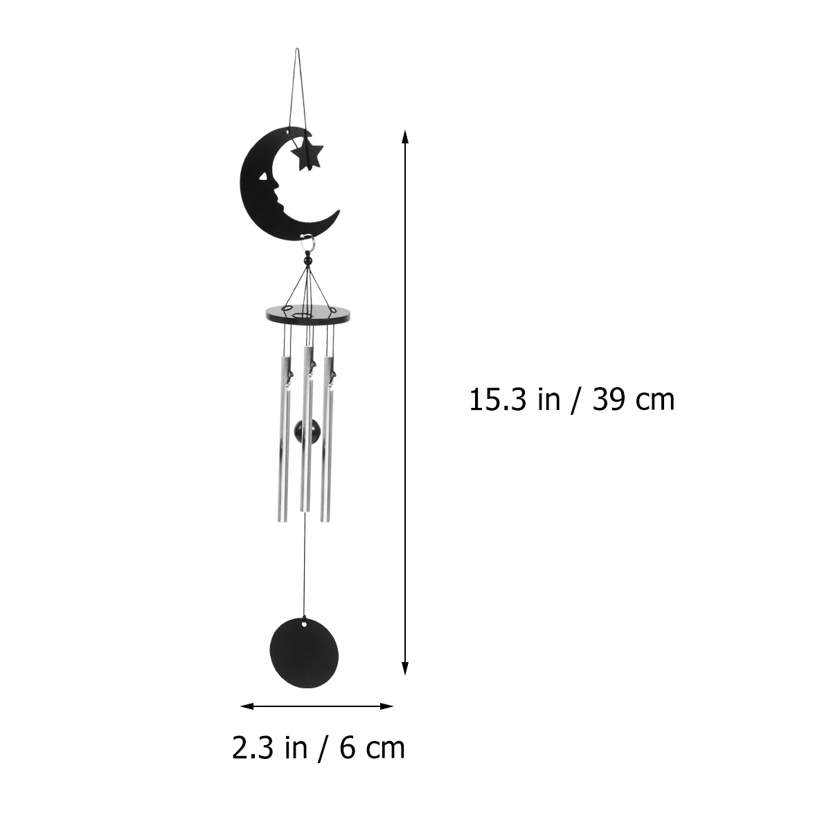 

Music Wind Decoration Metal Bell Vintage Hanging Wind Bell Hanging Outdoor Patio Lawn Sound Bells Chimes