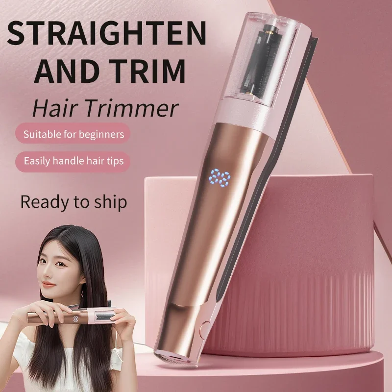 

Hair ends Trimmer Split Remover Dry Damaged Brittle Professional Automatic Trim Split for Women Cordless Hair cutting machine