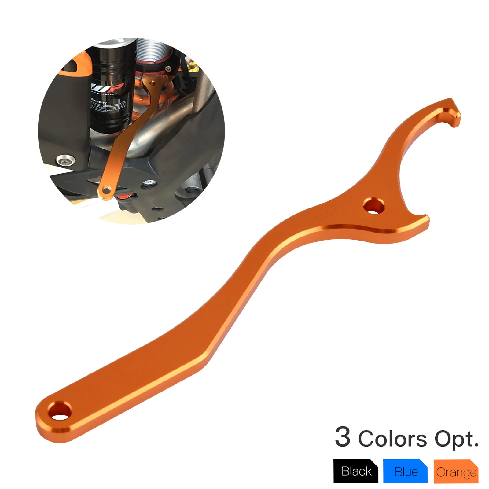 For KTM EXC 300 EXC 250 EXCF 350 XCW 300 SX 125 SXF 250 SXF 450 XCF 350 XCF-W 250 350 Rear Damping Shock Spanner Wrench Tool
