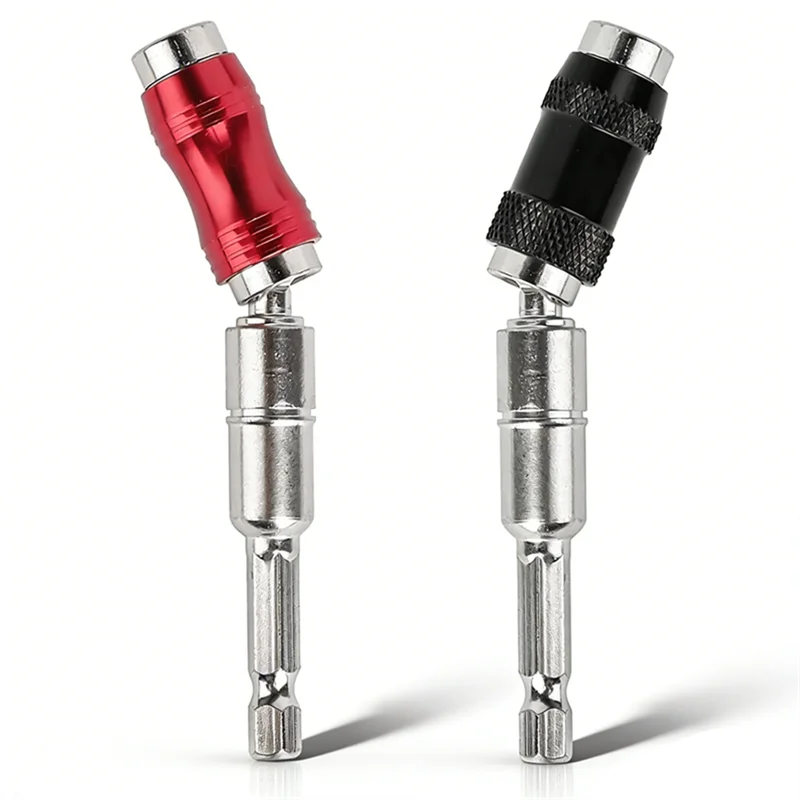 1/2PCS Pivoting Bit Holder Magnetic Pivot Bit Holder Quick Release Flexible Screwdriver Bit Holder for Tight Spaces or Corners