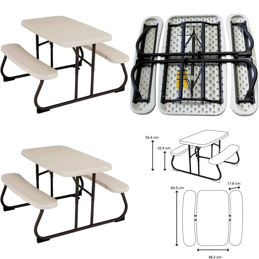 

Детский стол для пикника, размер 1, цвет миндальный