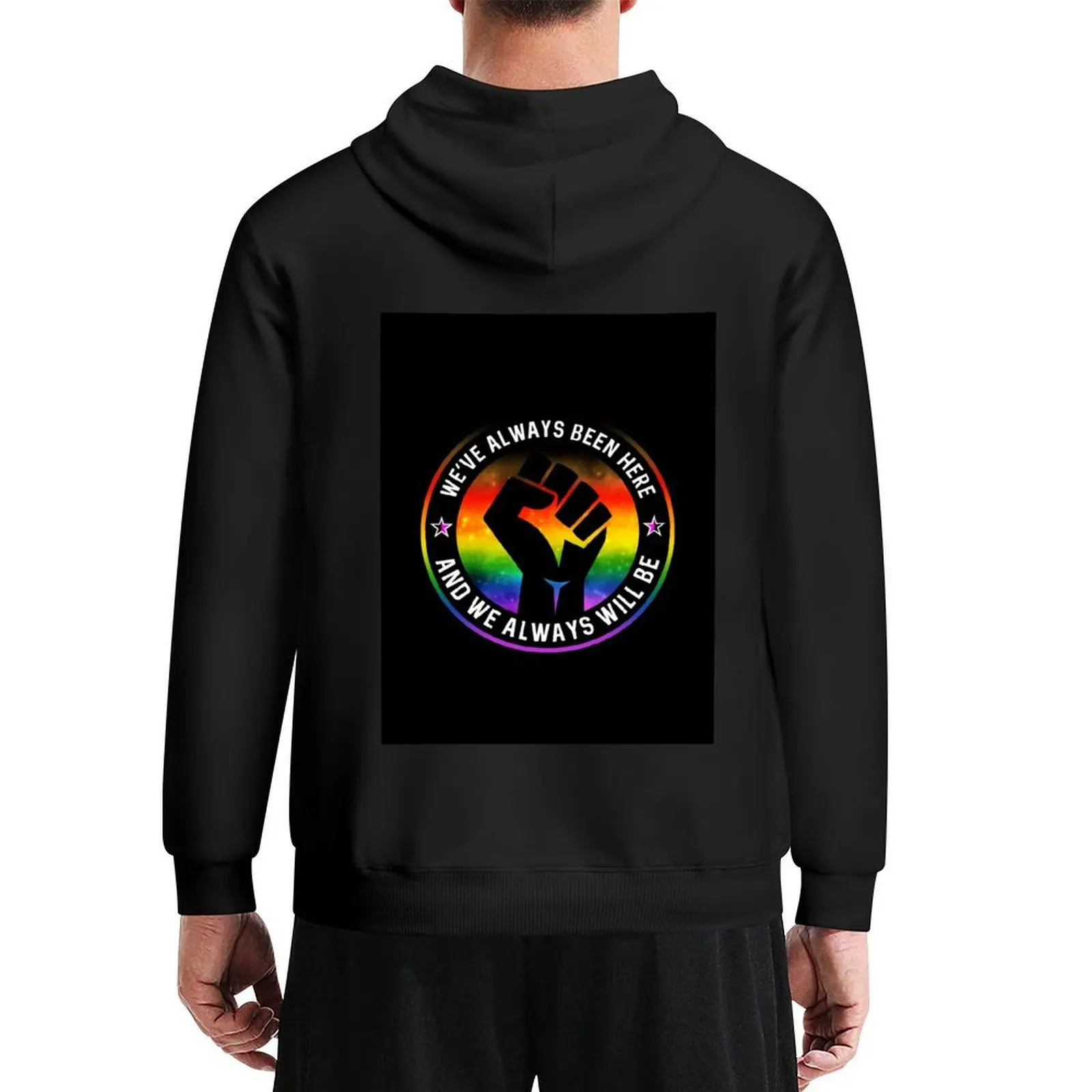 

We’ll Always Be Here (More Color More Pride Galaxy) Hoodie fashion men mens designer clothes autumn tracksuits