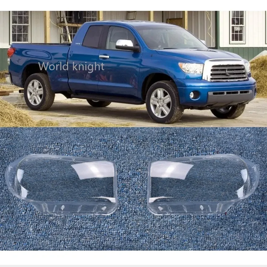 

Car Front Headlight Cover Headlamp Lampshade Lampcover Head Light Lamp Caps Glass Lens Shell Case For Toyota Tundra 2007~2011