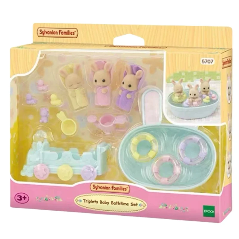 Sylvanian Doll Anime Girl Figures Baby Series Figure Furniture Set Pvc Statue Families Model Collection Ornaments Doll Gift Toy