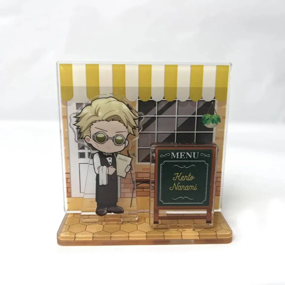 Jujutsu Kaisen – périphériques de dessin animé Satoru Gojo Nanami Kento, Mini support en acrylique, ornements, modèles de poupées, cadeaux