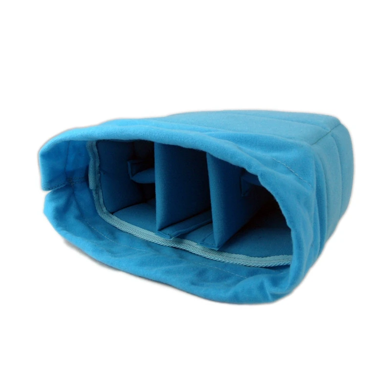 Сумка для фотоаппарата Сумка-вставка для камеры с регулируемым перегородкой на шнурке Мягкая сумка для объектива камеры для Nikon, Canon, Sony