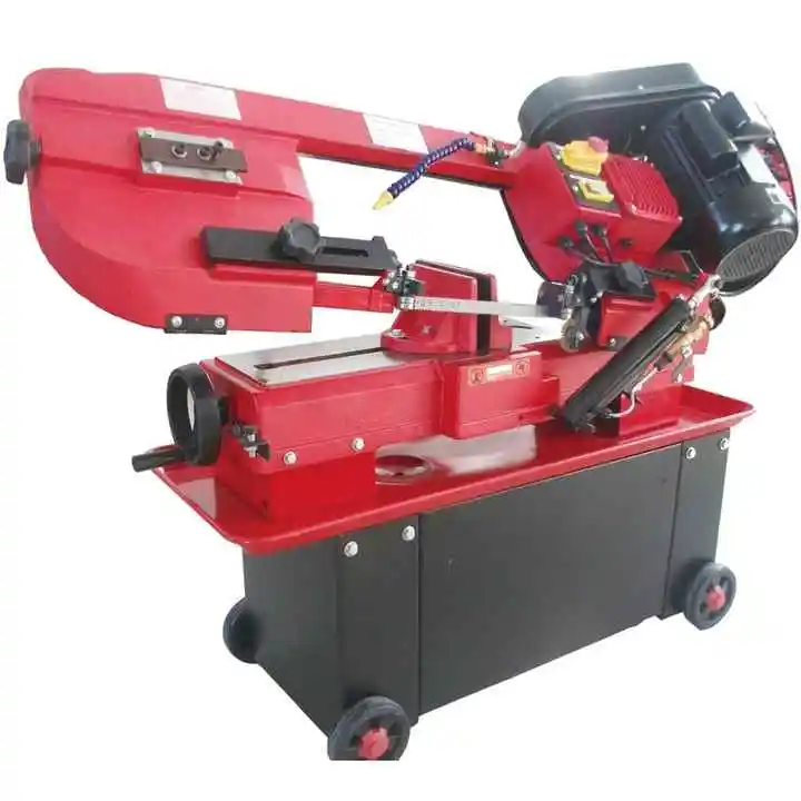 

Semi-Auto Iron Wood Cutting Band Saw Machine Cn C Circular Saw Metal Cutting Bandsaw Metal Cutting Sawing Machine