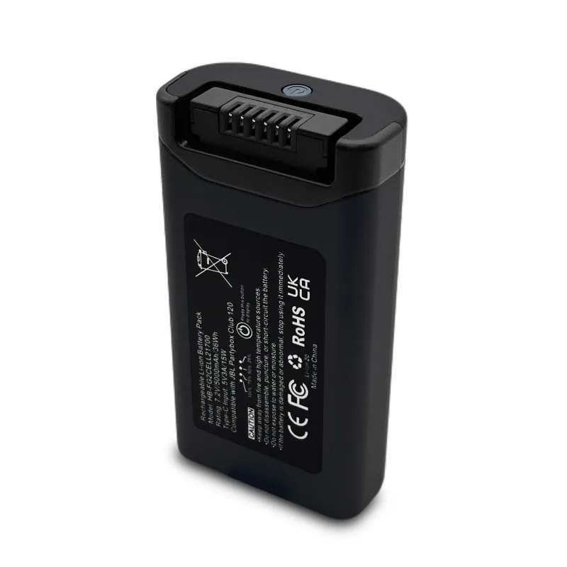 고품질 신형 7.2V 5000mAh 교체 배터리 HB-FG2CELL21700 JBL PARTYBOX Club 120용