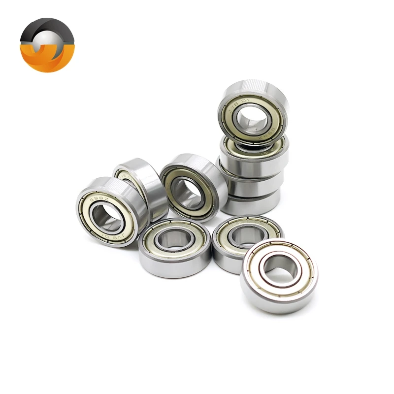 10 個の二重シールドクロム鋼ボールベアリング 698ZZ 8x19x6 ミリメートル RC モデルカー用 MR1319ZZ FR168ZZ F6700ZZ MR128ZZ MR105ZZW3