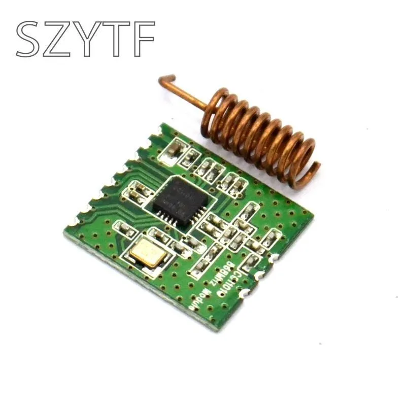 CC1101 Wireless Module Long Distance Transmission Antenna 868MHZ M115 For FSK GFSK ASK OOK MSK 64-byte SPI Interface Low Power