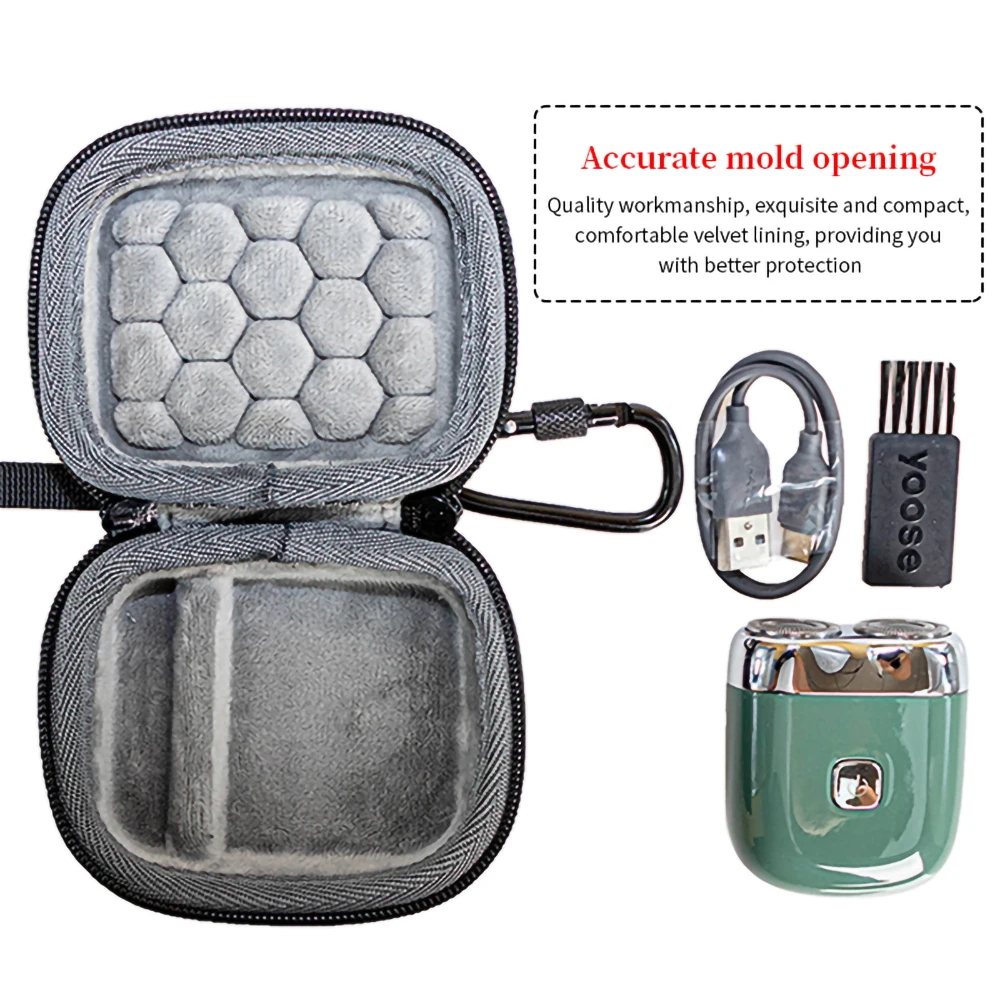 Жесткая эва Бритва для бритвы, бритвенная сумка для хранения, Мужская портативная дорожная коробка