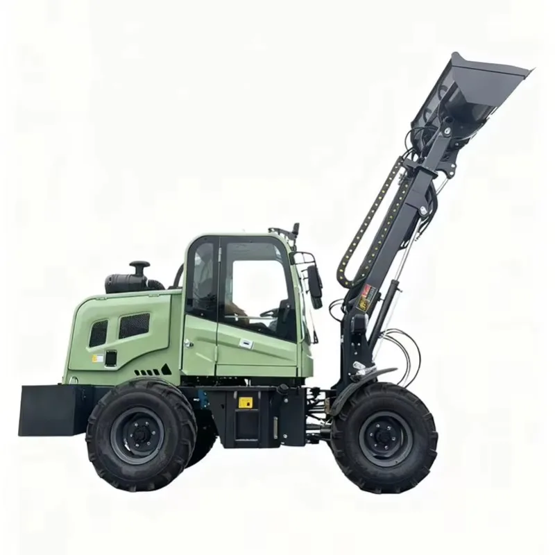 Loader 1600KG Multi Function Telescopic Arm Wheel Loader Euro 3 Euro 5 Engine Skid Steer Loader Cargadora