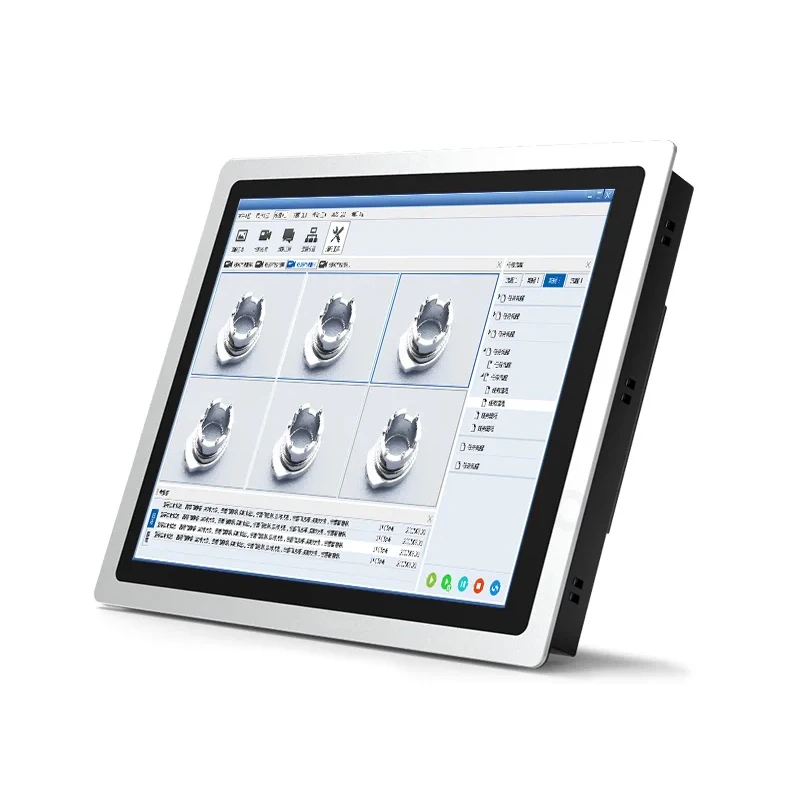 10,4/ 12,1/15/17/19 Zoll industrielles eingebettetes PC HMI All-in-One kapazitives Touch-Tablet mit Core I5 4200U für Win 11/10/7/XP