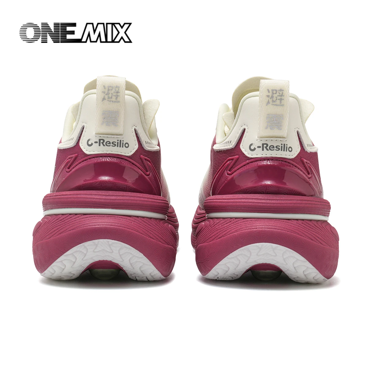 ONEMIX New Shock-Absorbing and Wear-Resistant Man Running Shoes Fashionable Fitness Women Sports Shoes Lightweight Road Shoes