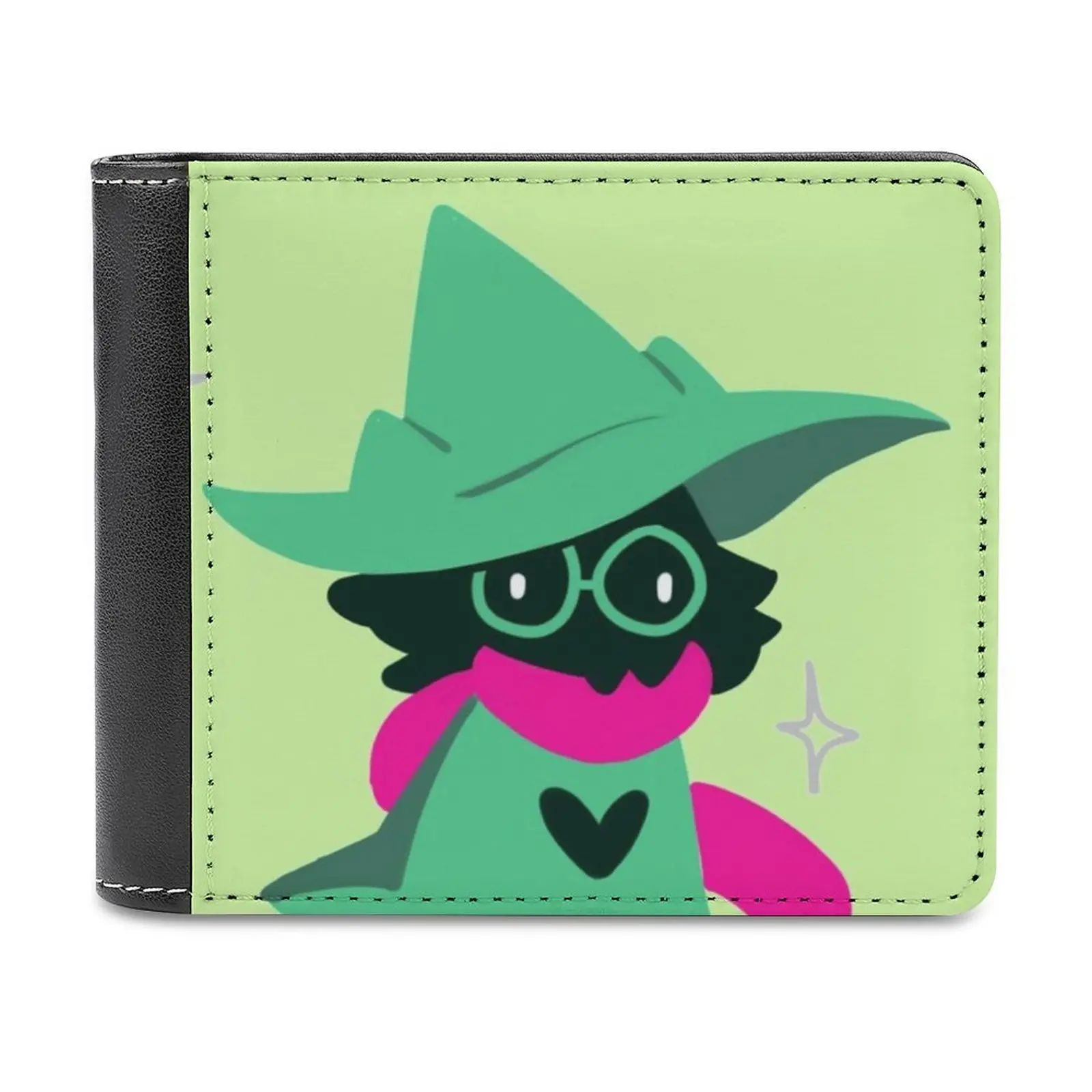 Deltarune Ralsei Men'S Wallet Leisure Travel Lightweight Portable Wallets Short Style Male Purse Toby Fox Deltarune Undertale