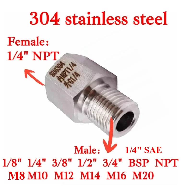 1/4" Npt Female To … - image