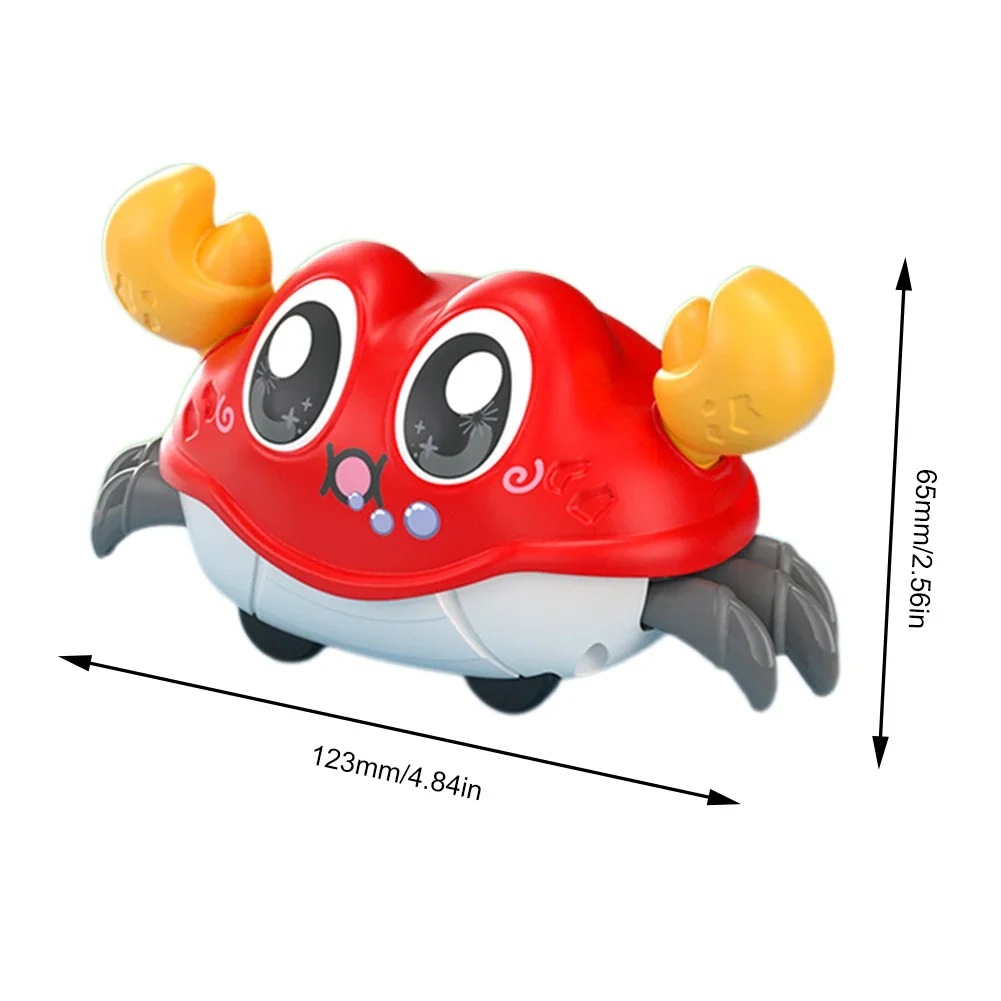 Inertial Crawling Crab Montessori Baby Toys for 0-3 Years Old Toddler Birthday Gift Toy Learn To Climb Children Interactive Toys