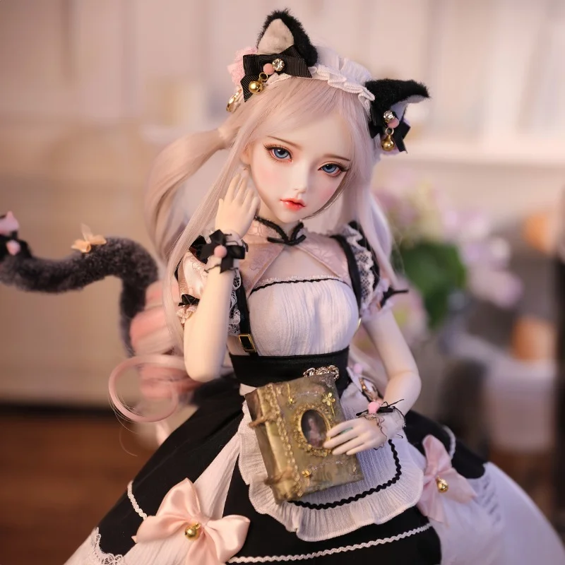 Boneca TPE de 23,6 pol., ossos resistentes, poses versáteis, maquiagem requintada, pele delicada, adequada para fotografia, festas