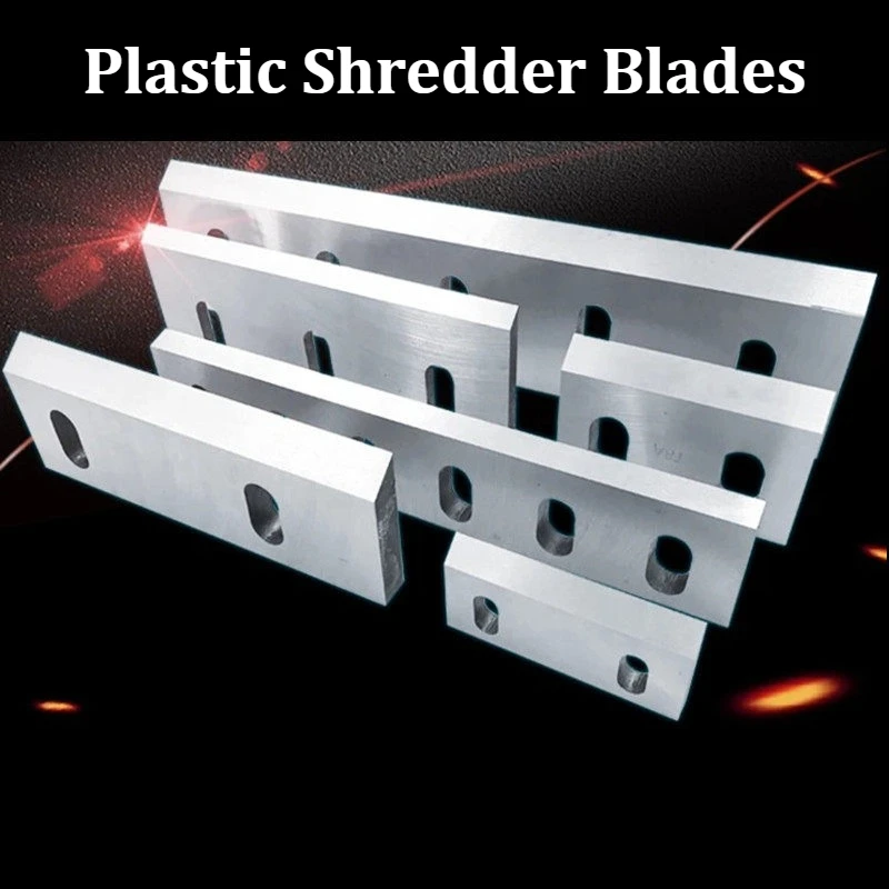 Plastic Shredder Blades, Heavy-duty Crusher Accessories - High Wear-resistant Premium Alloy Blades SKD11