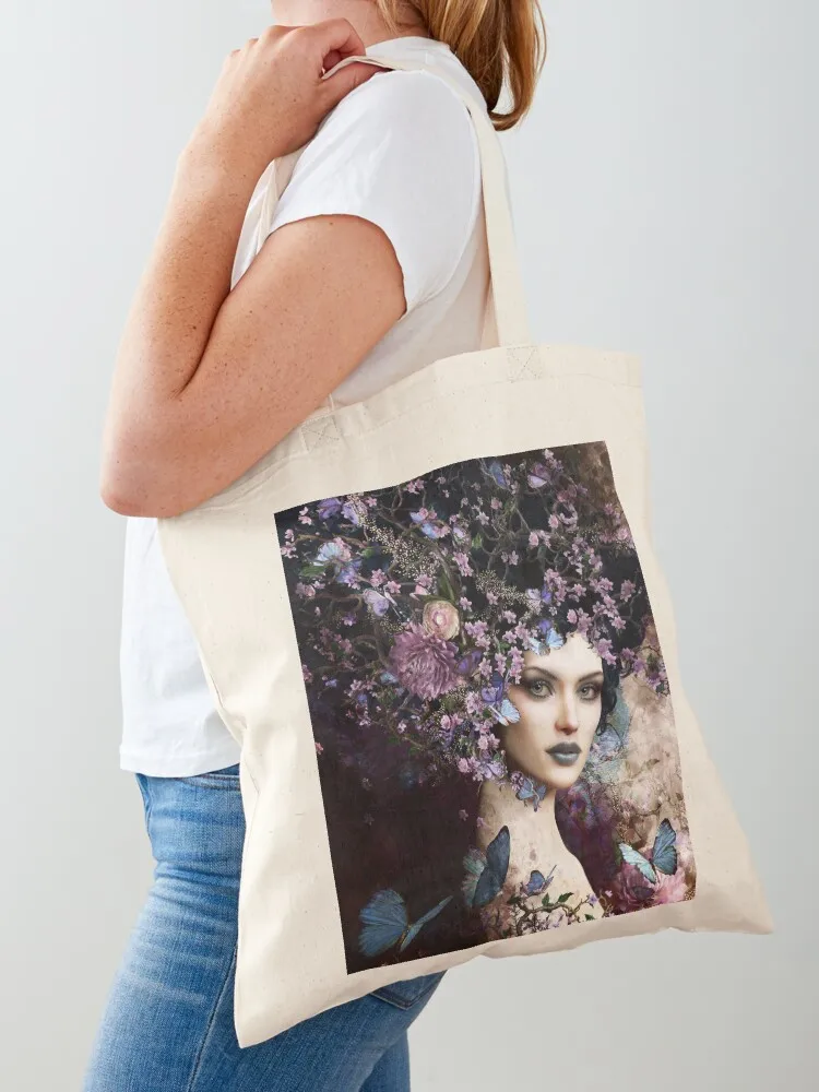 

Flora Goddess of Flowering Plants Tote Bag Custom bag large size bags shoping bag Lady