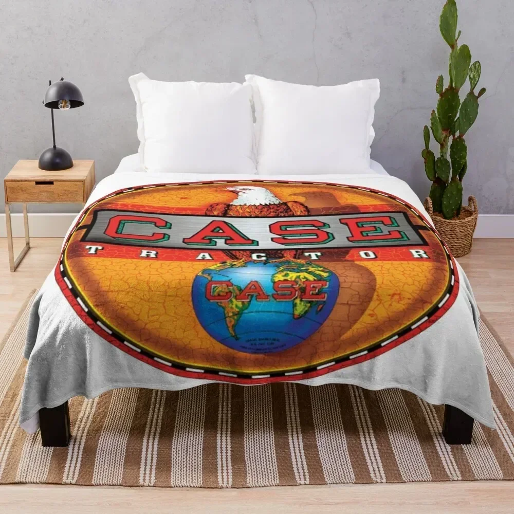 

Case Tractor Shirt Throw Blanket Luxury Thicken Kid'S Blankets