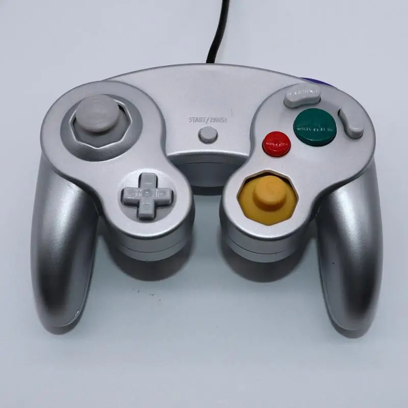 1-delig voor NGC-gameconsole DIY-accessoires Gamecontroller voor GameCube NGC Bedrade gamepad-joystick met enkele knop