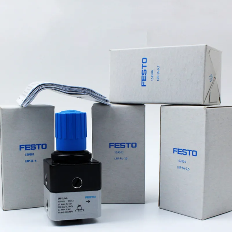 FESTO Precision pressure reducing valve LRP-1/4-2.5 162834 LRP-1/4-4 159501 LRP-1/4-0.7 159500 LRP-1/4-10 159502