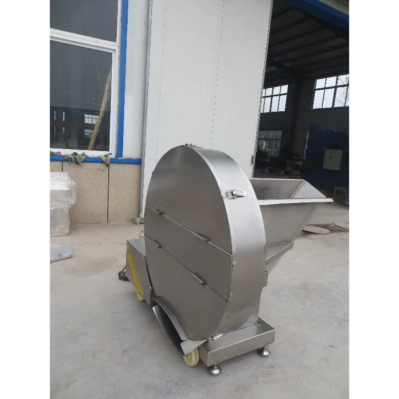 Gefrorenes Rindfleisch aus Edelstahl 304, Schweinefleisch, Hobel, Flaker-Maschine, Fleischzerkleinerer, Fleischblock-Schneidemaschine