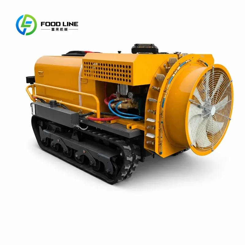 Customized Self-Propelled Agricultural Crawler-type Remote-controlled Air-assisted Sprayer High Pressure Sprayer for Farms