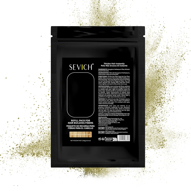Unisex haarverdikkende vezels voor dicht haar Verdikkingspoeder 5 Second Instant Coverage Root Concealer Haarvezel Haarstyling