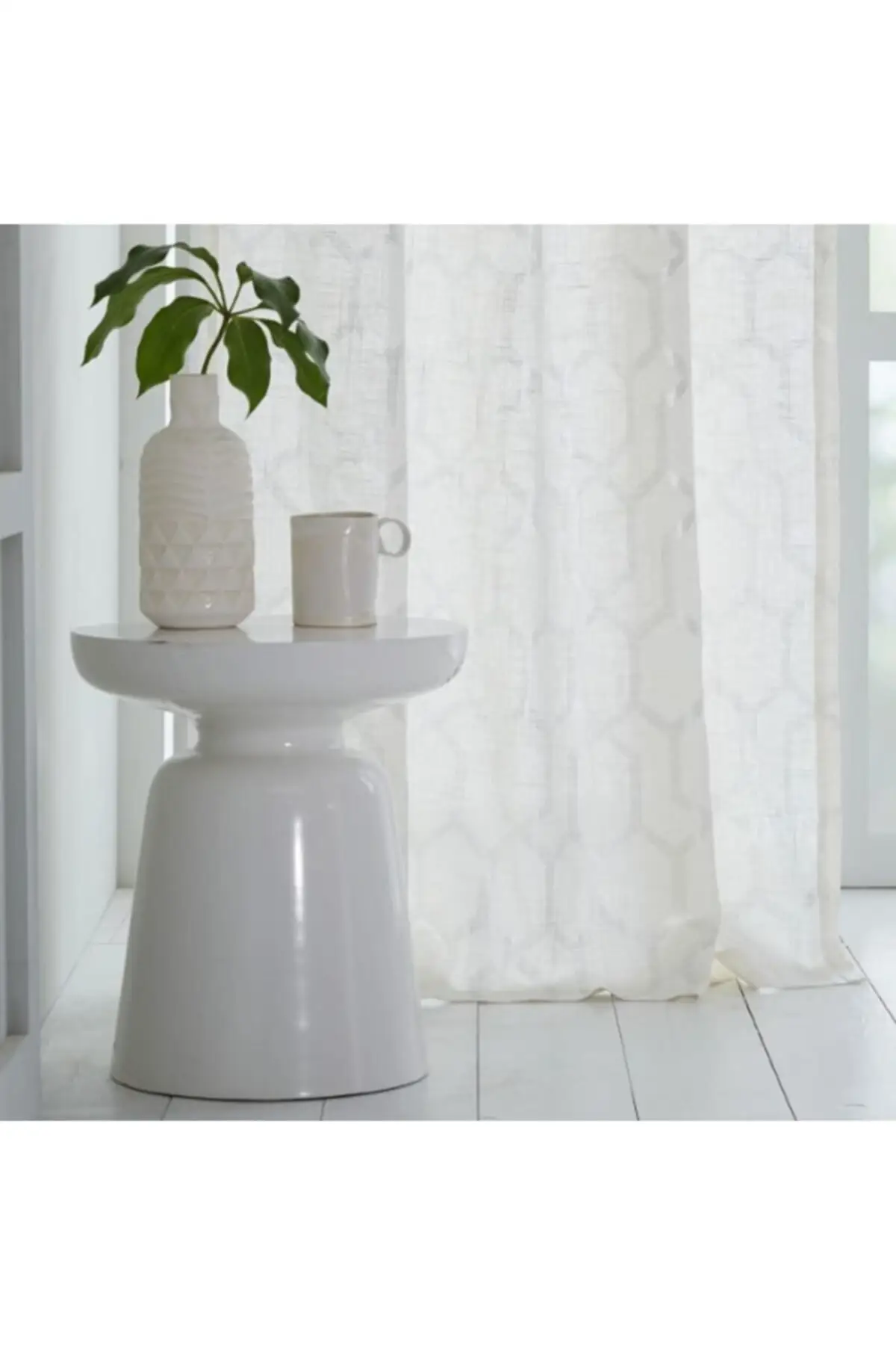 Venolta Table Basse Latérale-Laque Blanc table basse table basse moderne table basse blanche