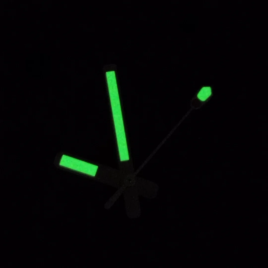 ใหม่ดัดแปลง NH35 นาฬิกามือ Silver/Rose นาฬิกาตัวชี้สีเขียวเข็มส่องสว่างนาฬิกาสําหรับ NH35/NH36 /4R/7S การเคลื่อนไหว