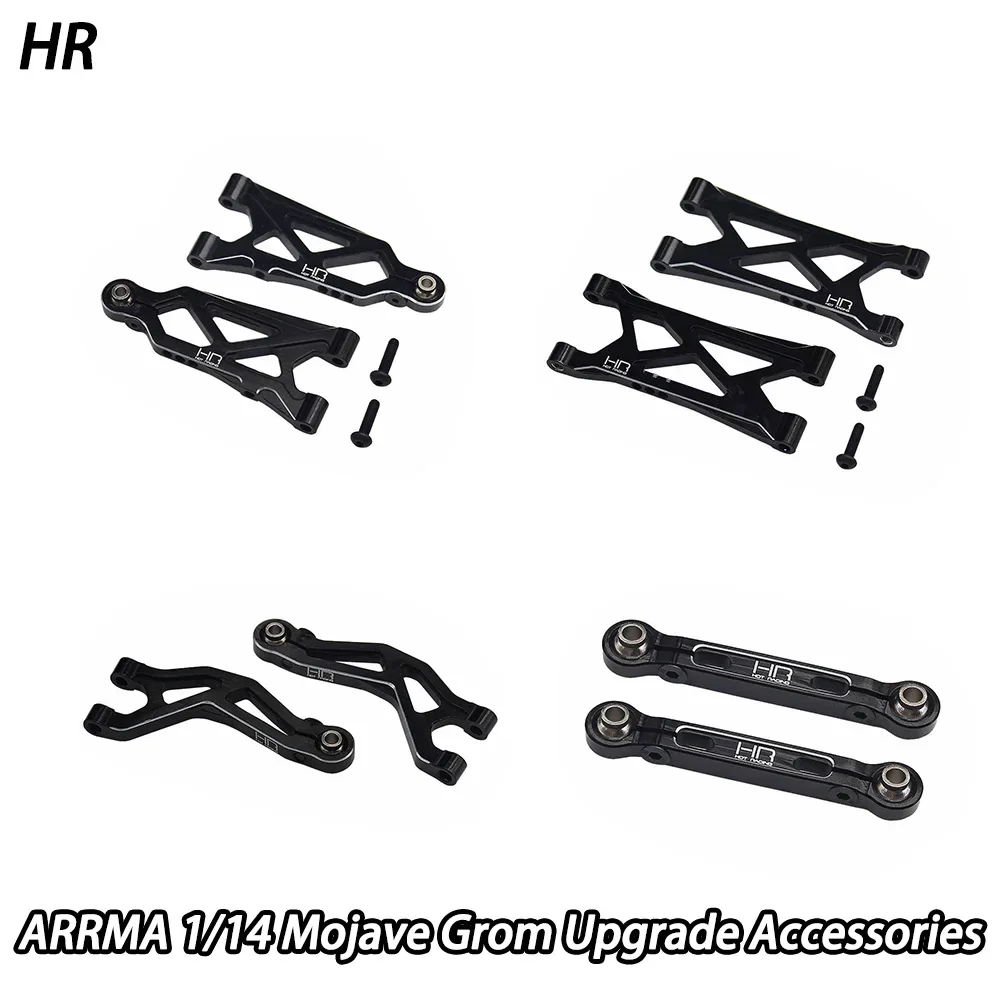 Hr Arrma 1/14 Mojave Grom Aluminium Voorste Bovenste Swing Arm Voorzijde Onderste Arm Achterste Arm Voorste Stuurstang Op Rc Onderdelen