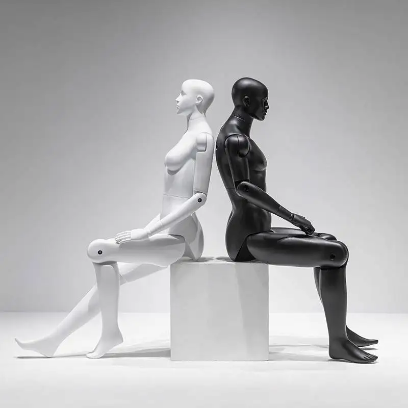 Sports props male and female movable joint dummy doll window full body mannequin exhibition wholesale